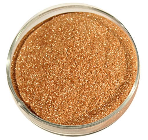 Calcined mica powder and flakes